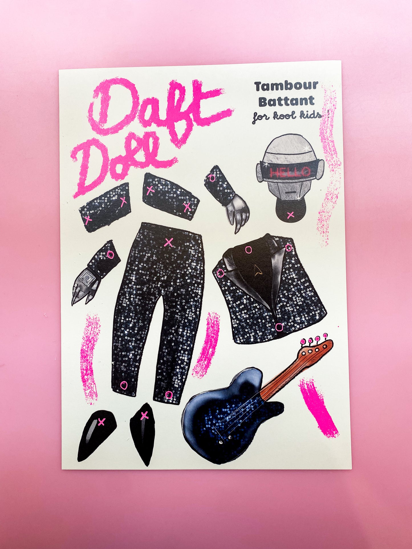 Kit figurine articulée Soft punk