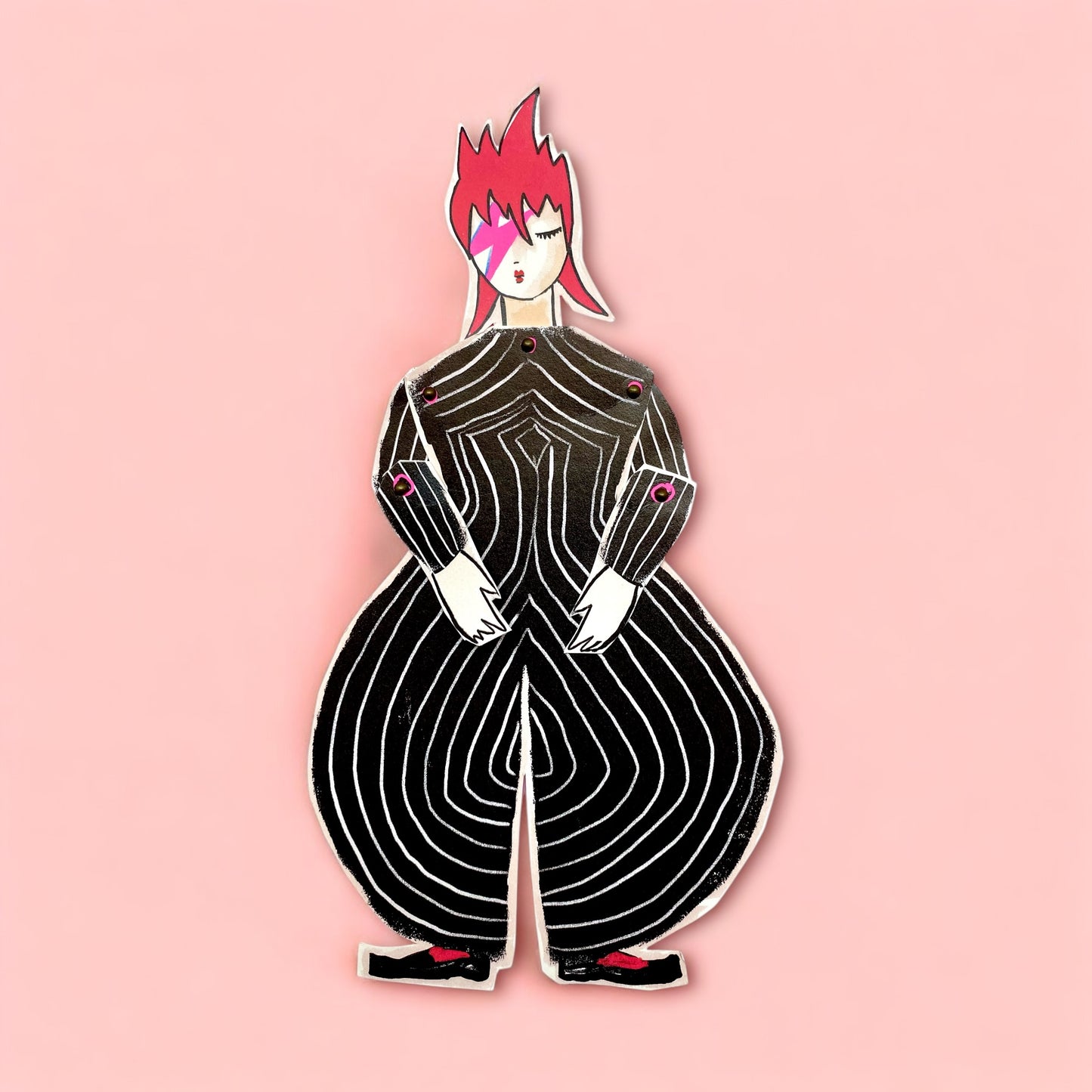 Marionnette Paper Ziggy en papier paper doll