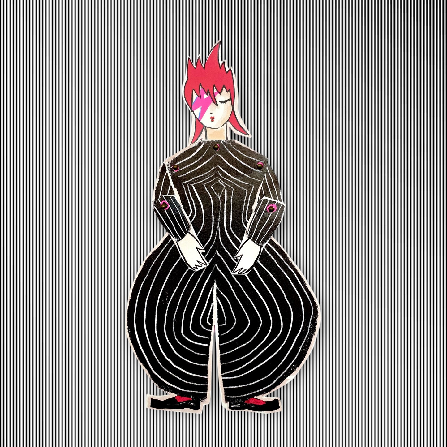 Marionnette Paper Ziggy en papier paper doll