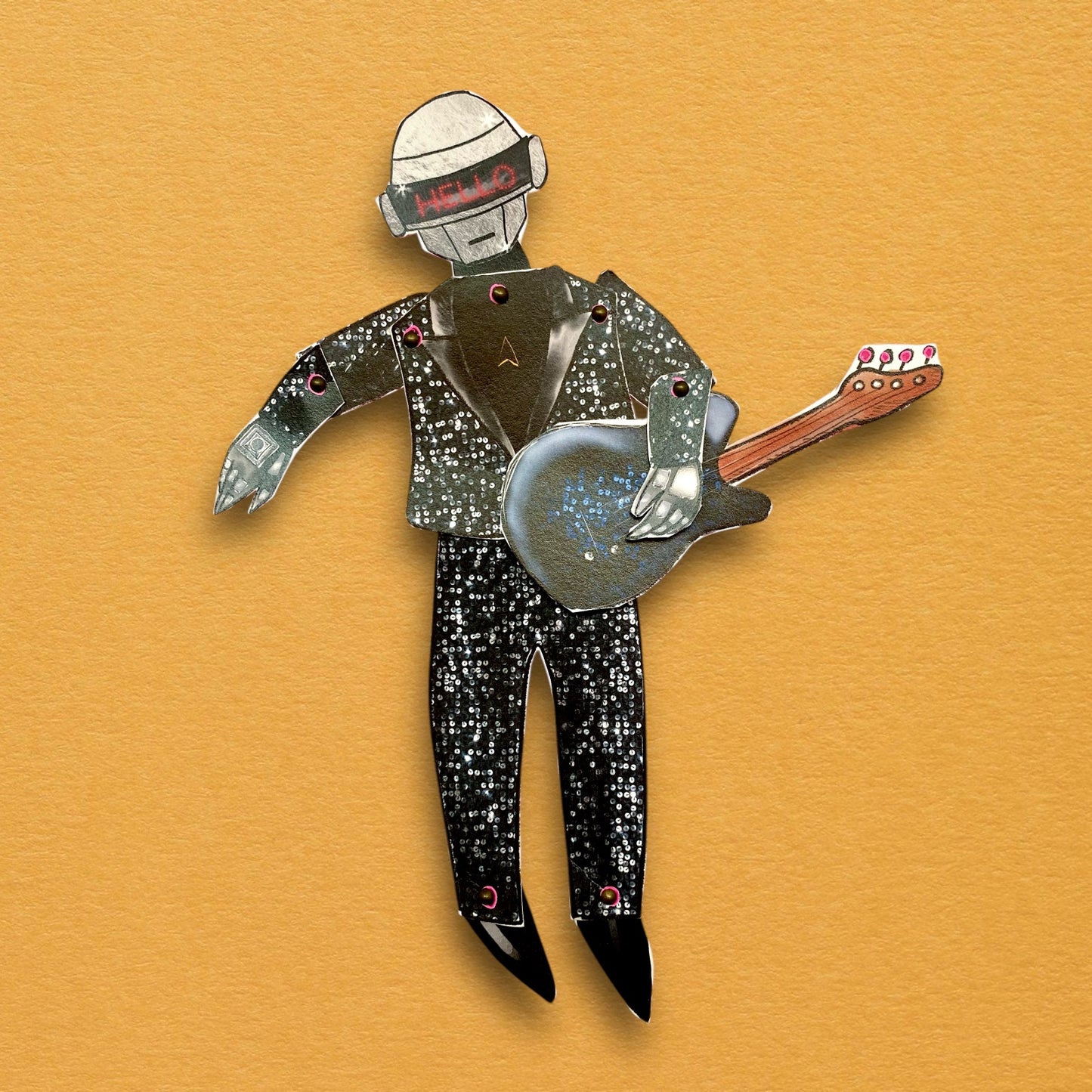 Kit figurine articulée Soft punk