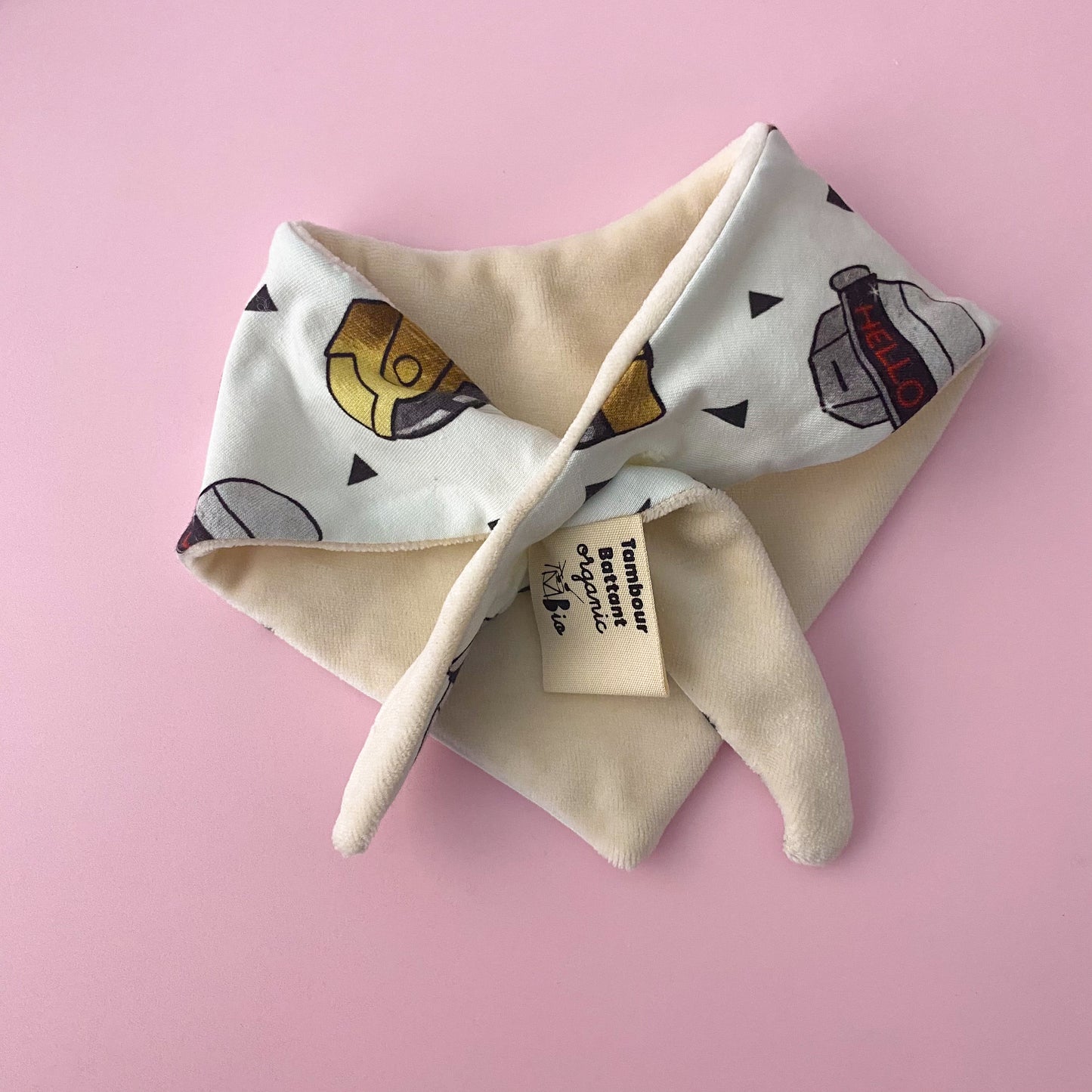 Bavoir bandana Soft Punk