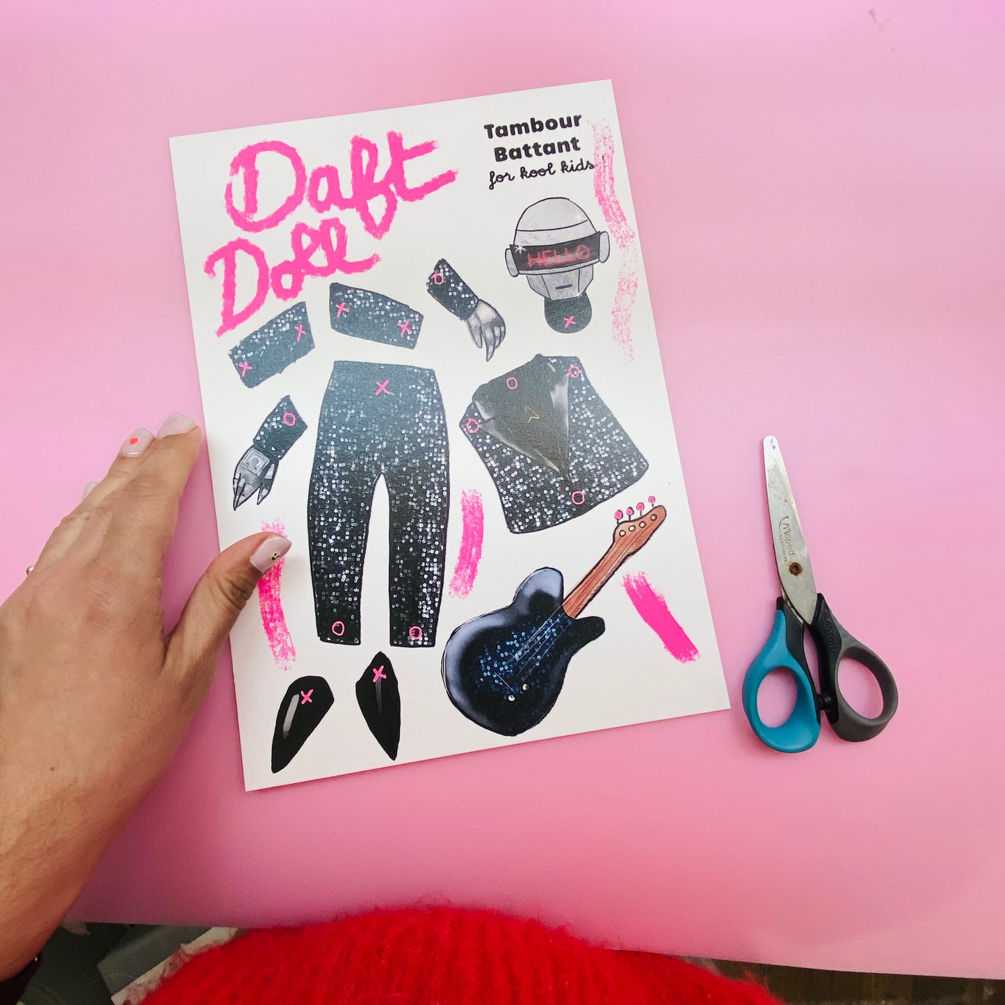 Kit figurine articulée Soft punk