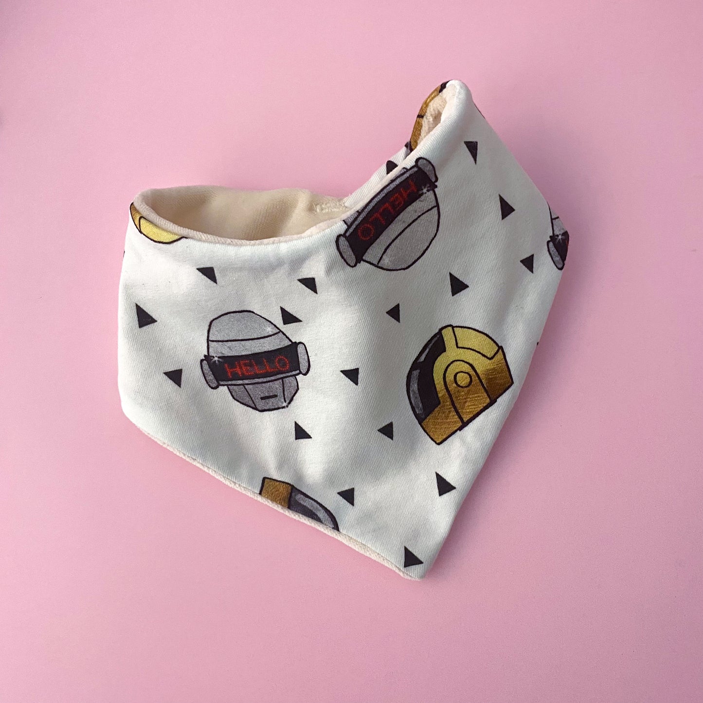 Bavoir bandana Soft Punk