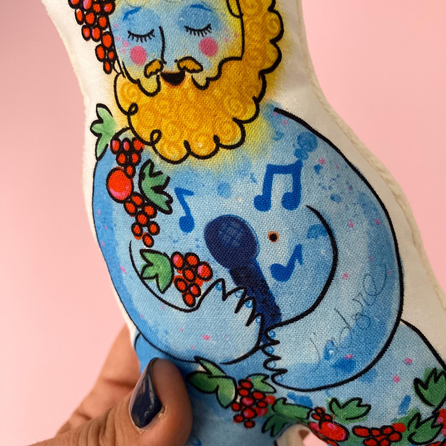 Hochet Mr Blue