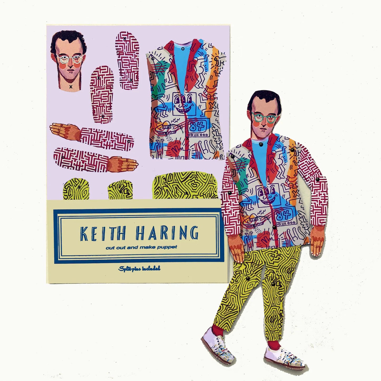 Marionnette " Keith " en papier by Wini-Tapp