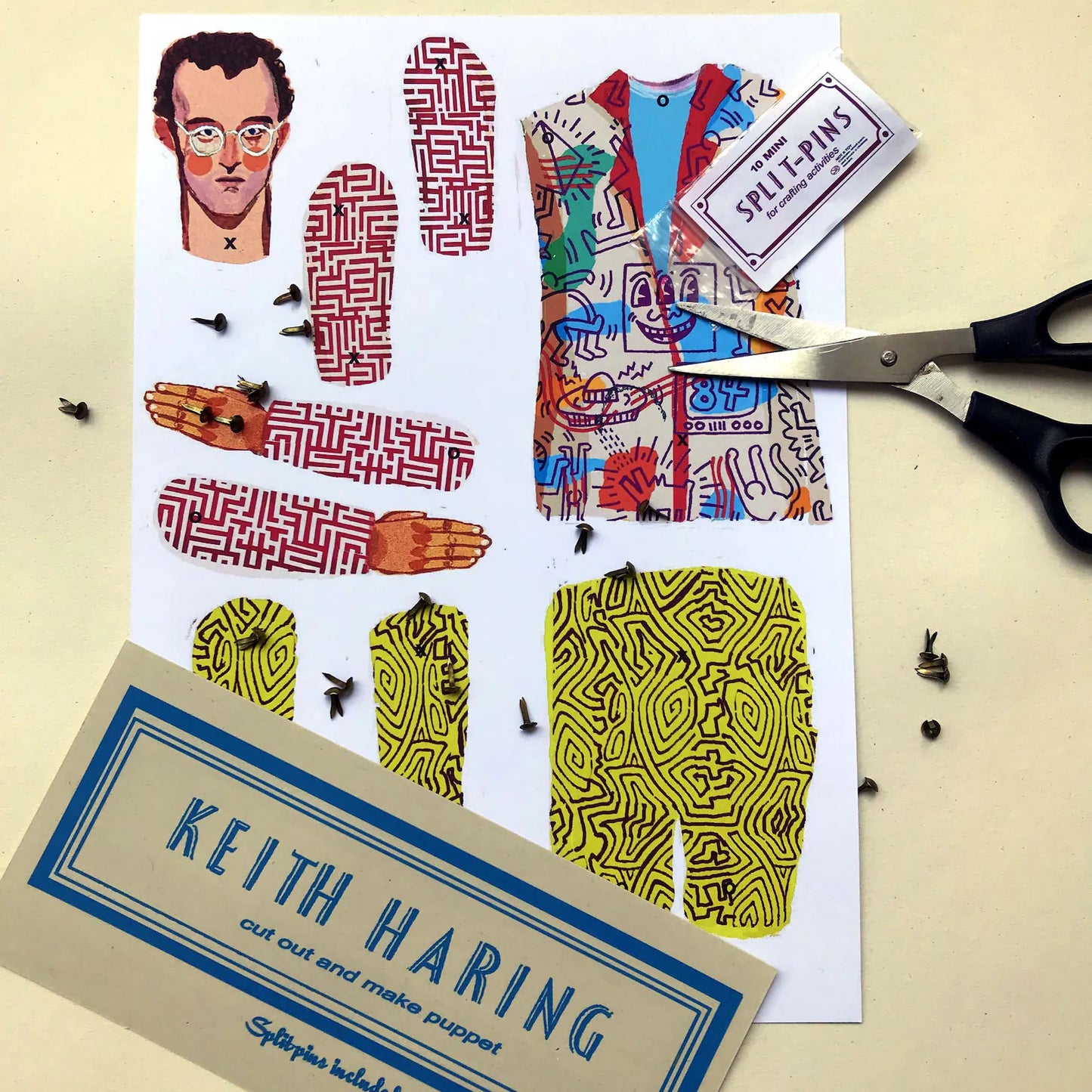 Marionnette " Keith " en papier by Wini-Tapp