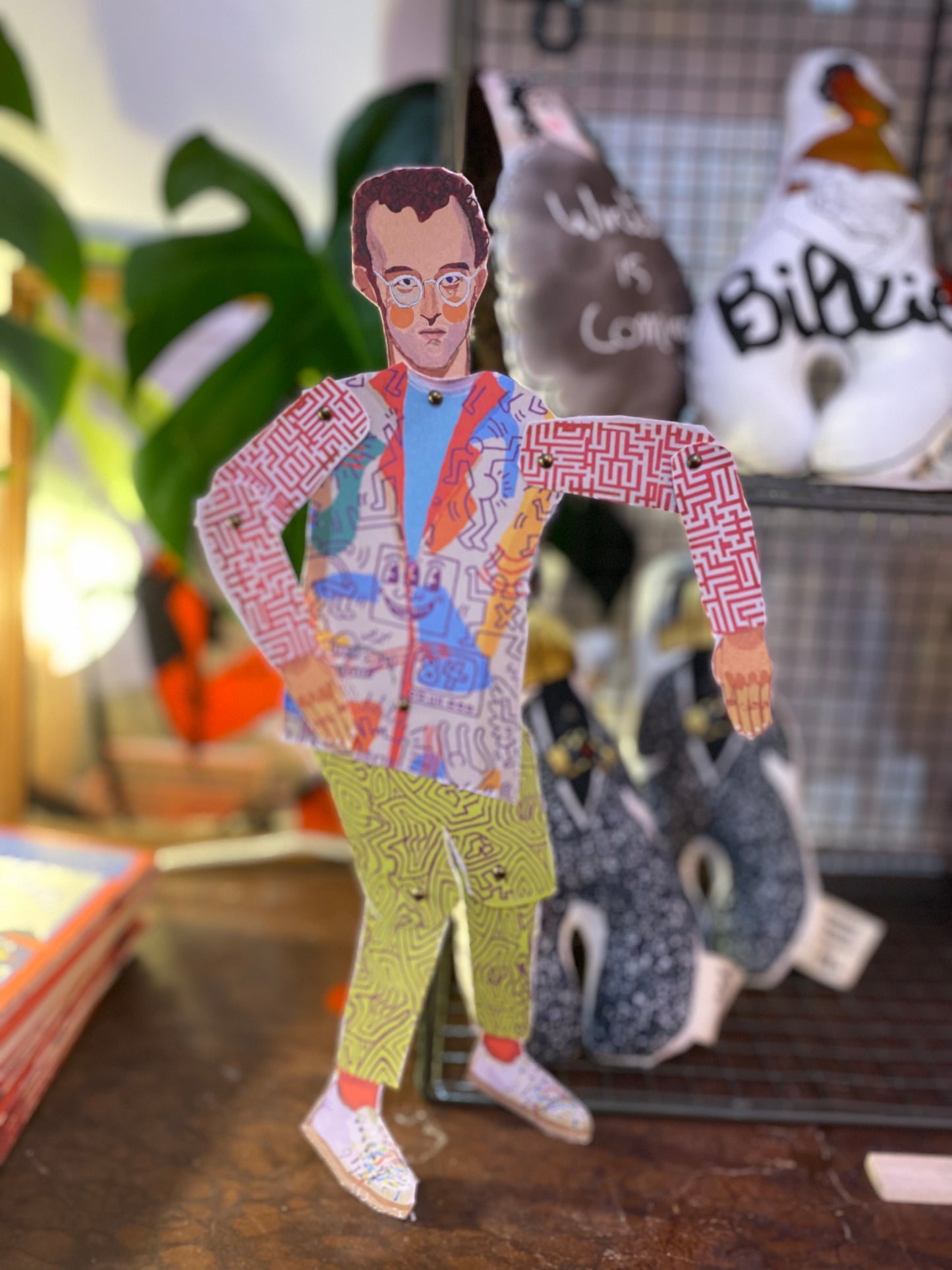 Marionnette " Keith " en papier by Wini-Tapp