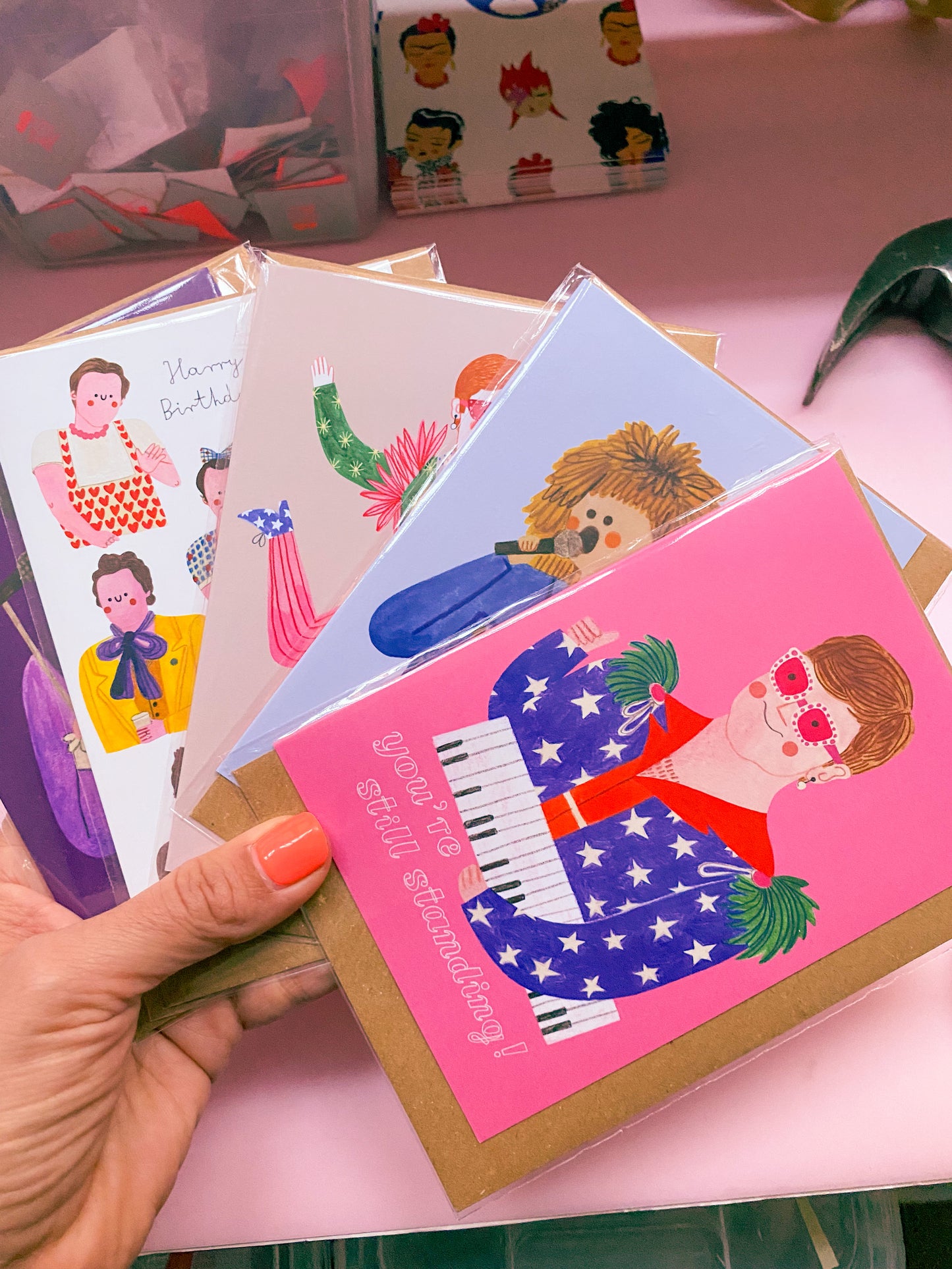 Cartes postales illustrées par Daria Solak