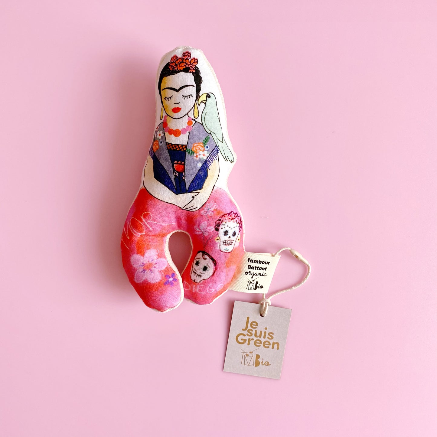 Hochet bébé Frida viva la vida