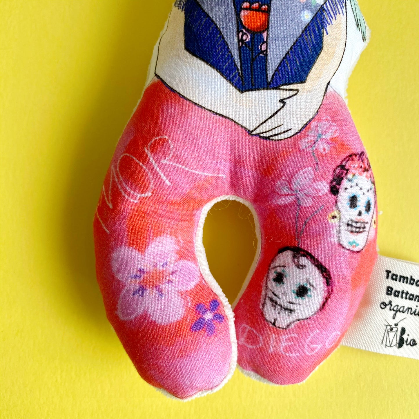 Hochet bébé Frida viva la vida