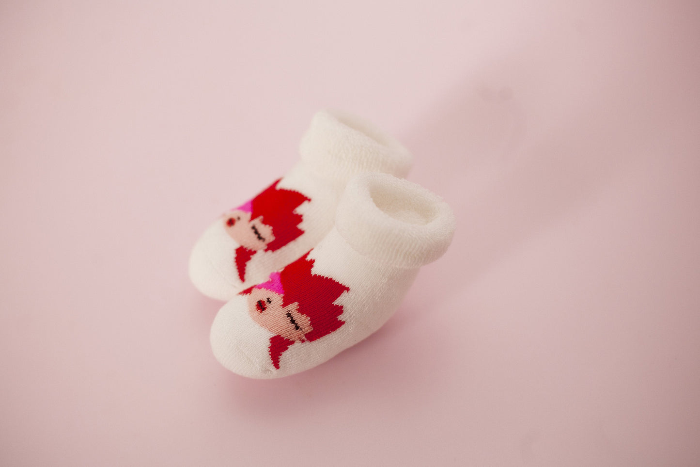 Ensemble bonnet + chaussettes bouclettes | Kit de naissance | Maternité
