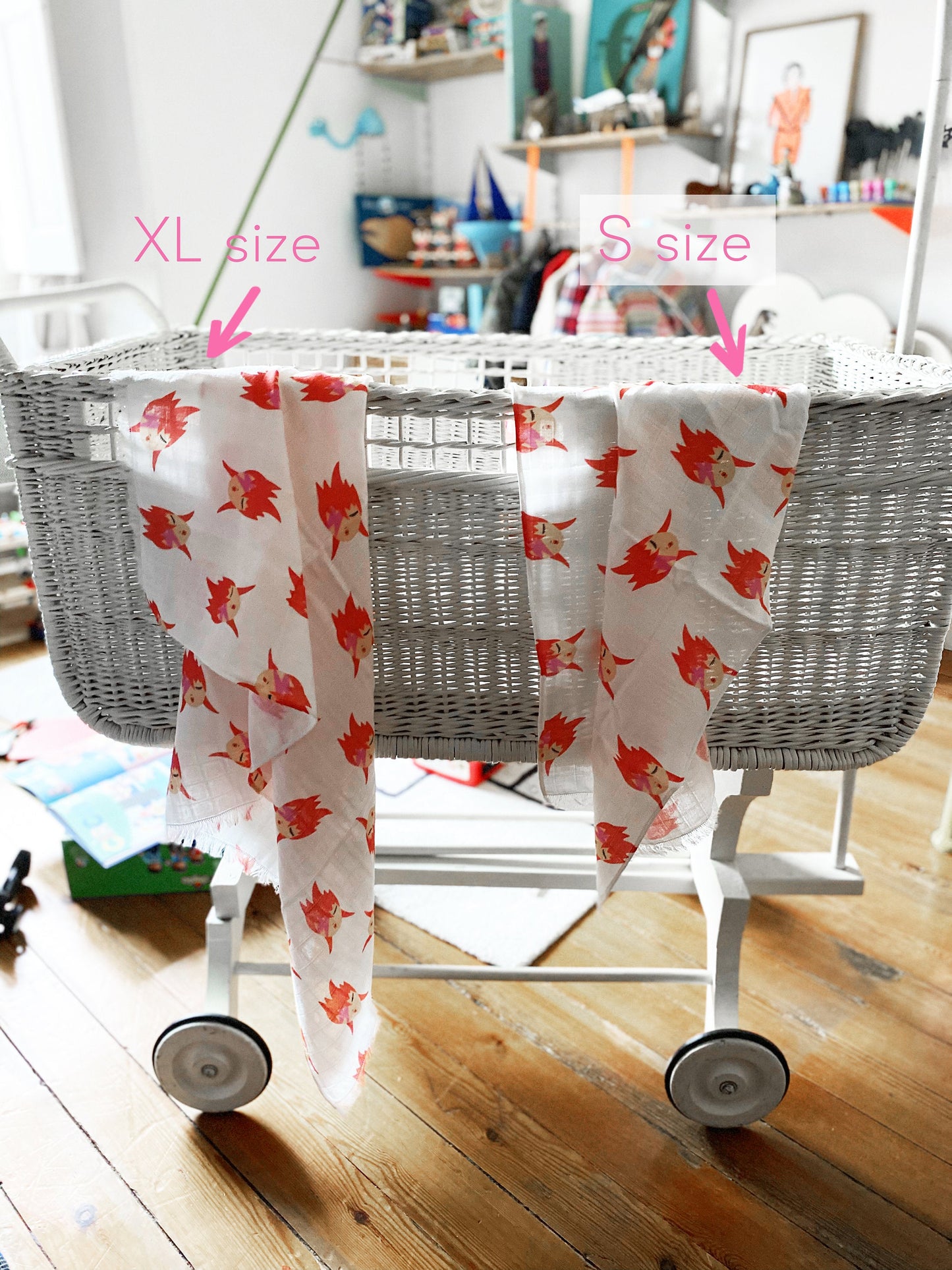 Lange bébé , protège epaules | Mystere | coton bio