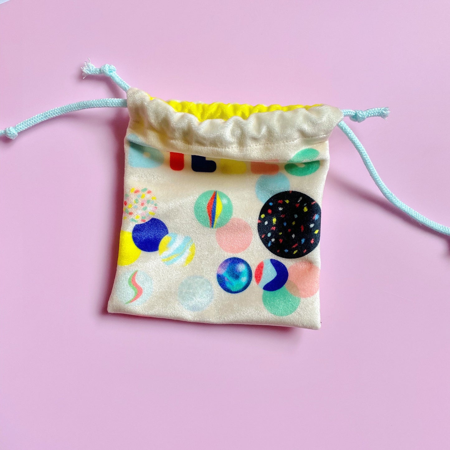 Sac pour billes | pochette | bourse en velours épais