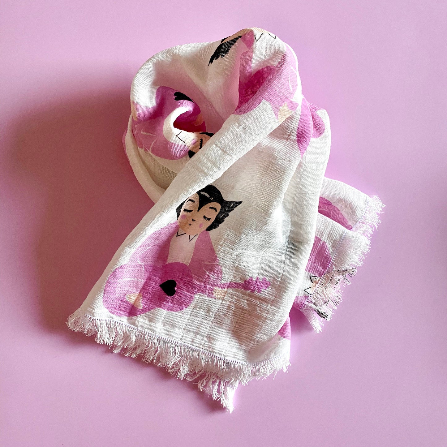 Lange bébé , protège epaules | Mystere | coton bio
