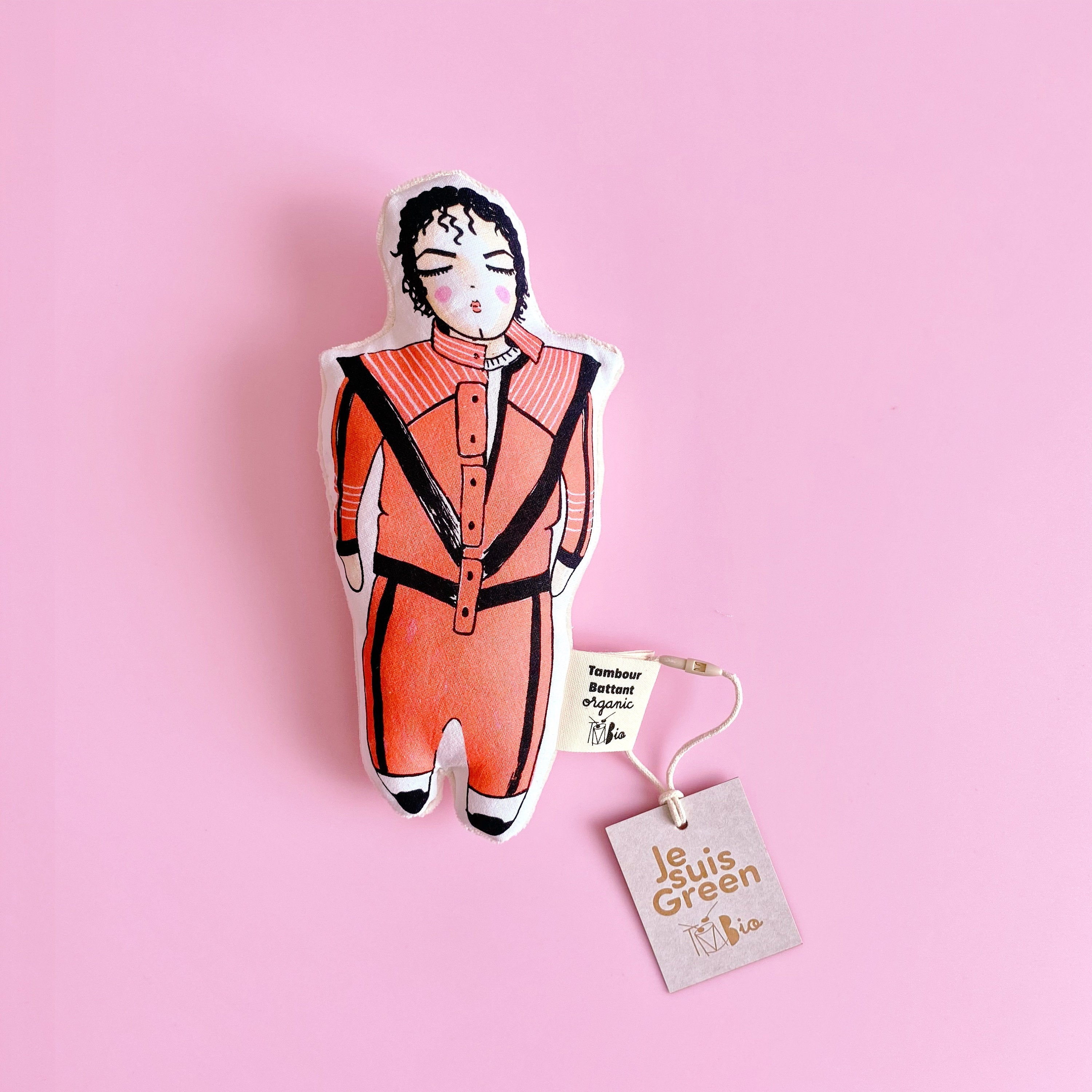 hochet bébé bio | MJ | Coton bio certifié GOTS | jouet bébé