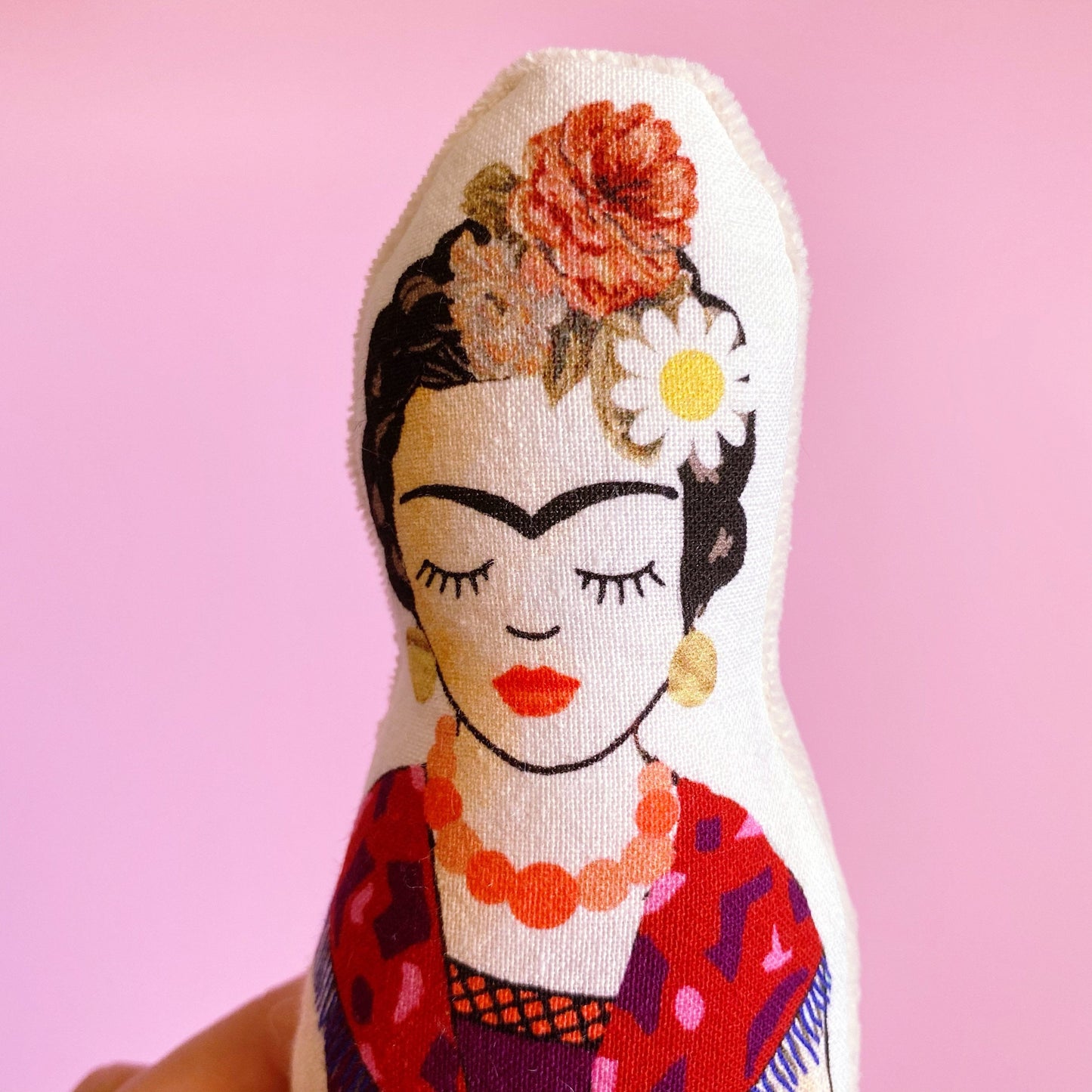 Hochet bébé bio | Frida Terra | Coton bio certifié GOTS | jouet bébé