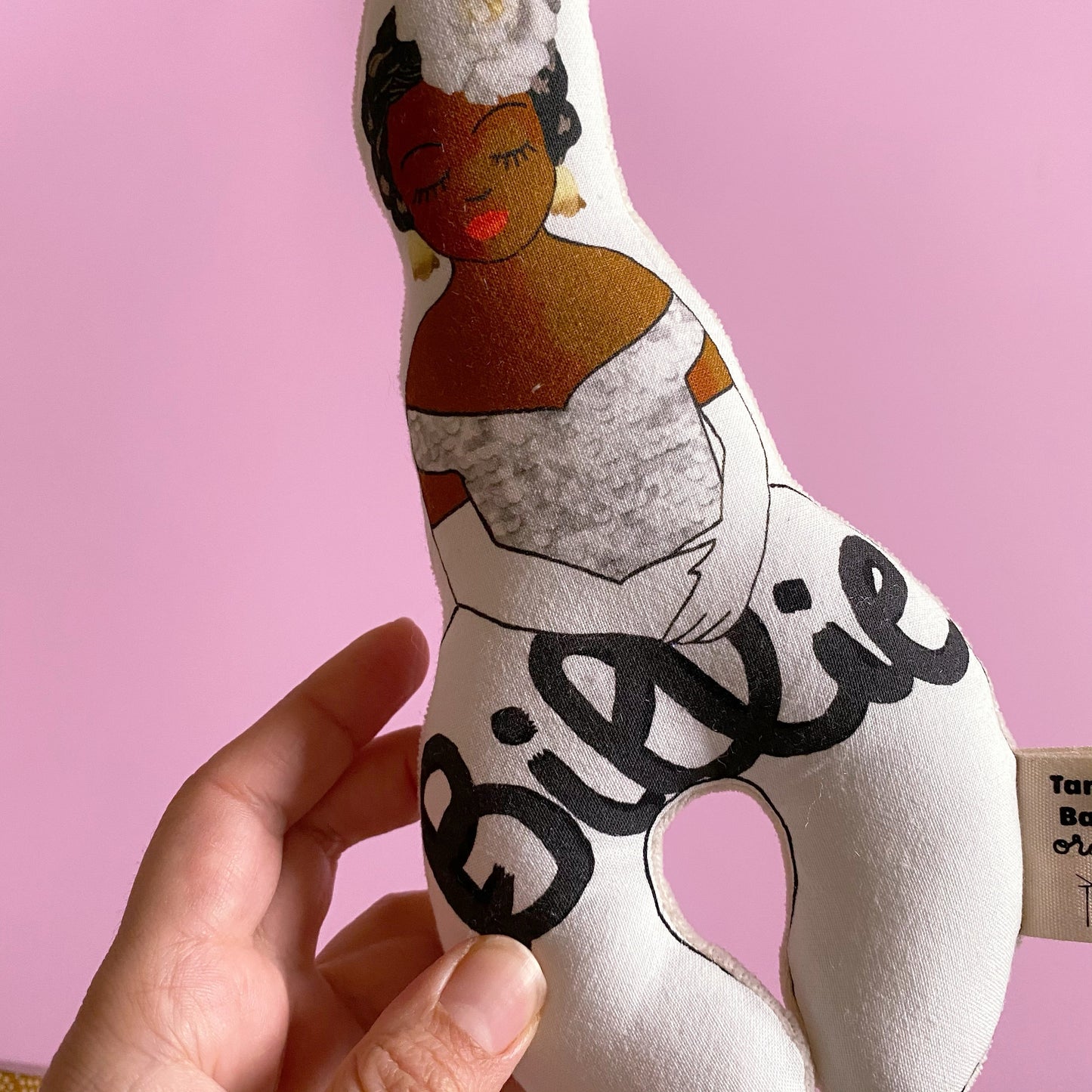 hochet bébé bio | Billie H | Coton bio certifié GOTS | jouet bébé