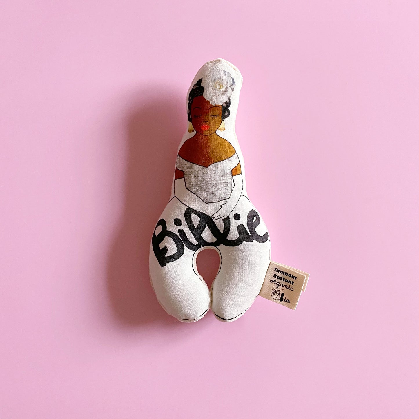 hochet bébé bio | Billie H | Coton bio certifié GOTS | jouet bébé