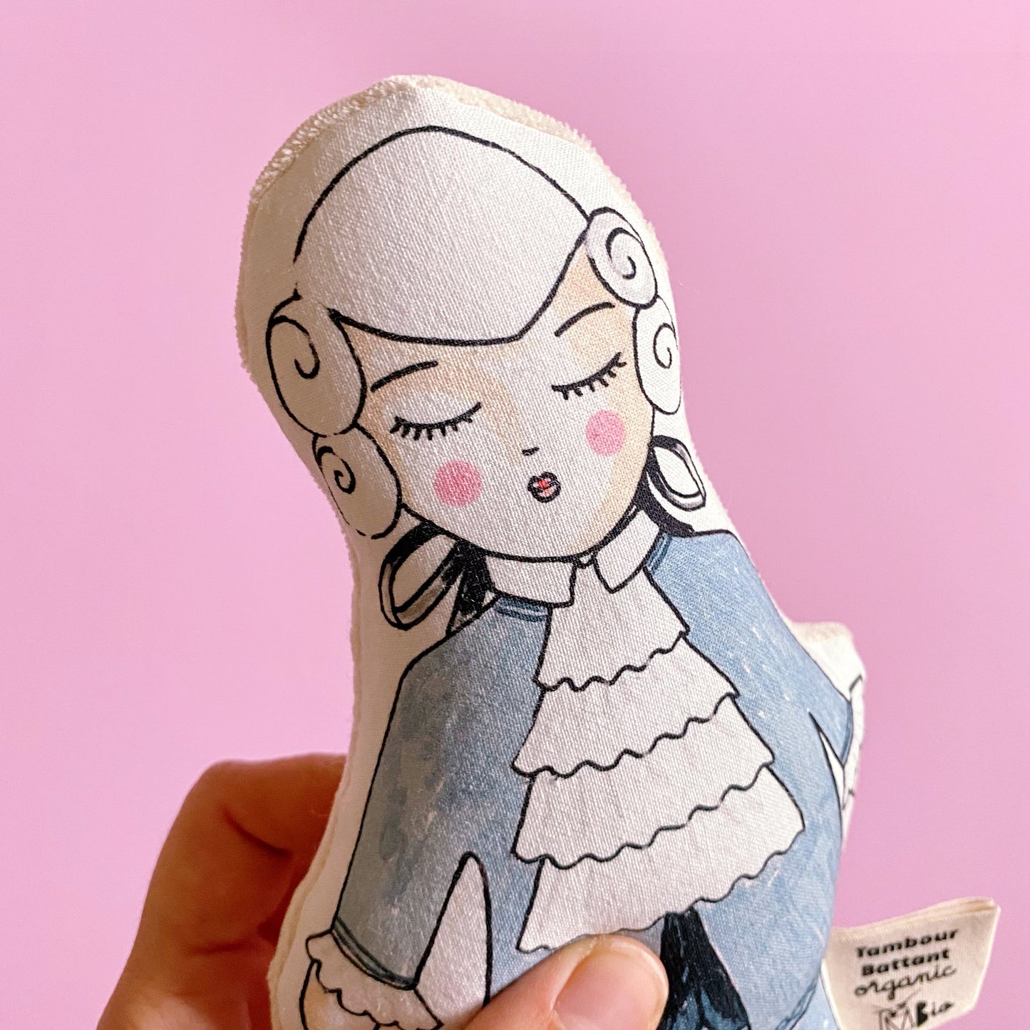hochet bébé bio | Mozart | Coton bio certifié GOTS | jouet bébé