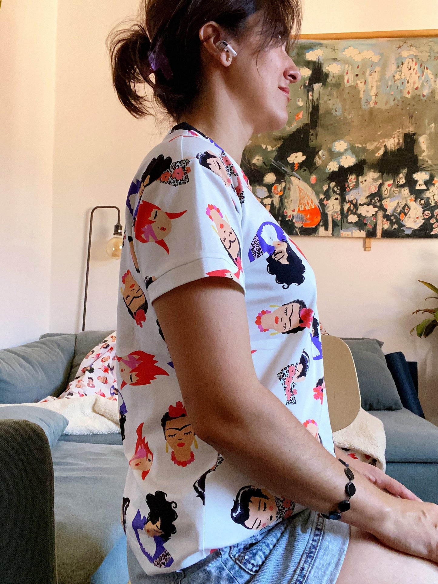 T-shirt unisexe IDOLES en coton biologique, tailles adultes