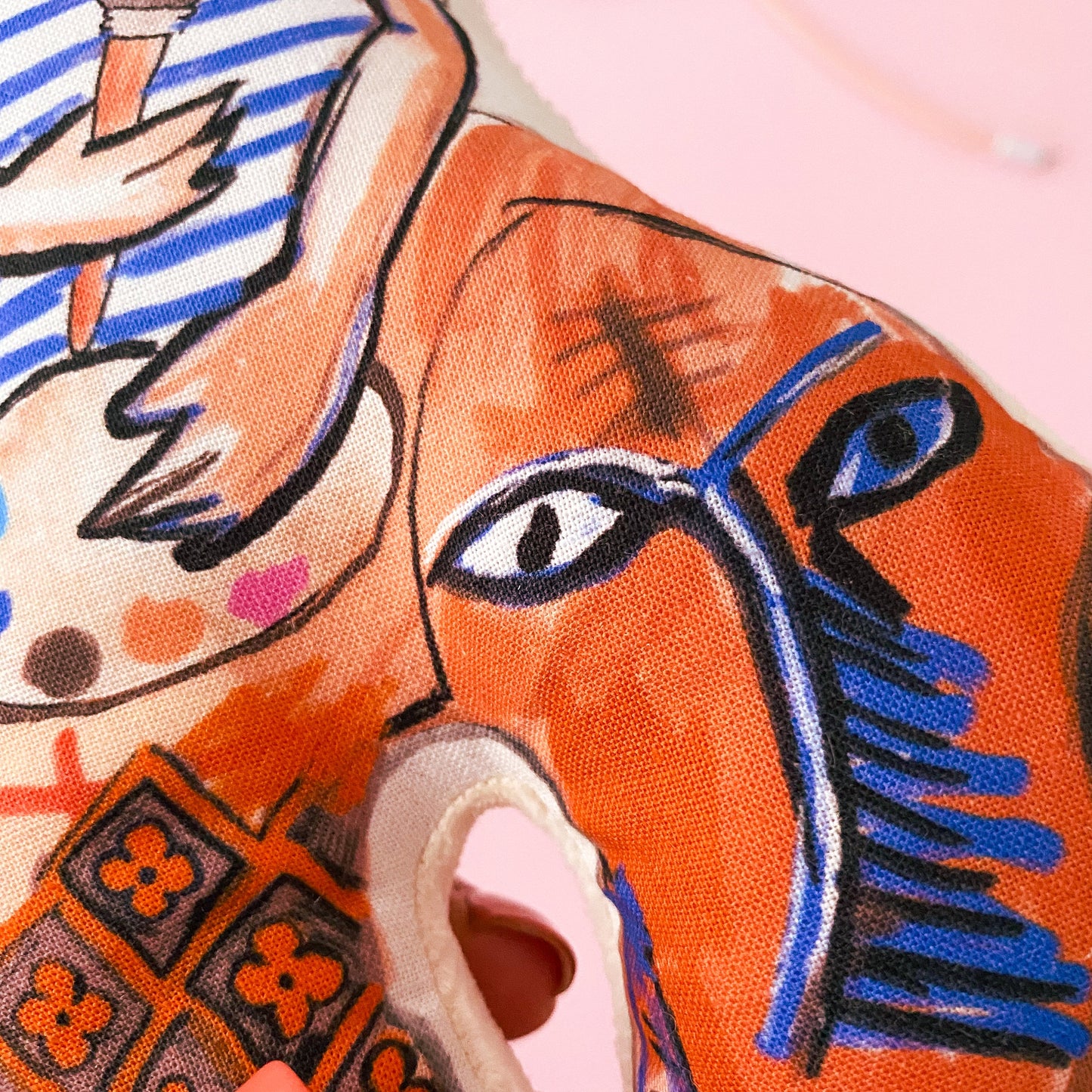 Hochet bébé bio Pablo, en coton biologique certifié GOTS, jouet bébé, cadeau de naissance Arty !Doudou, jouet bébé, hochet bébé, cadeau .