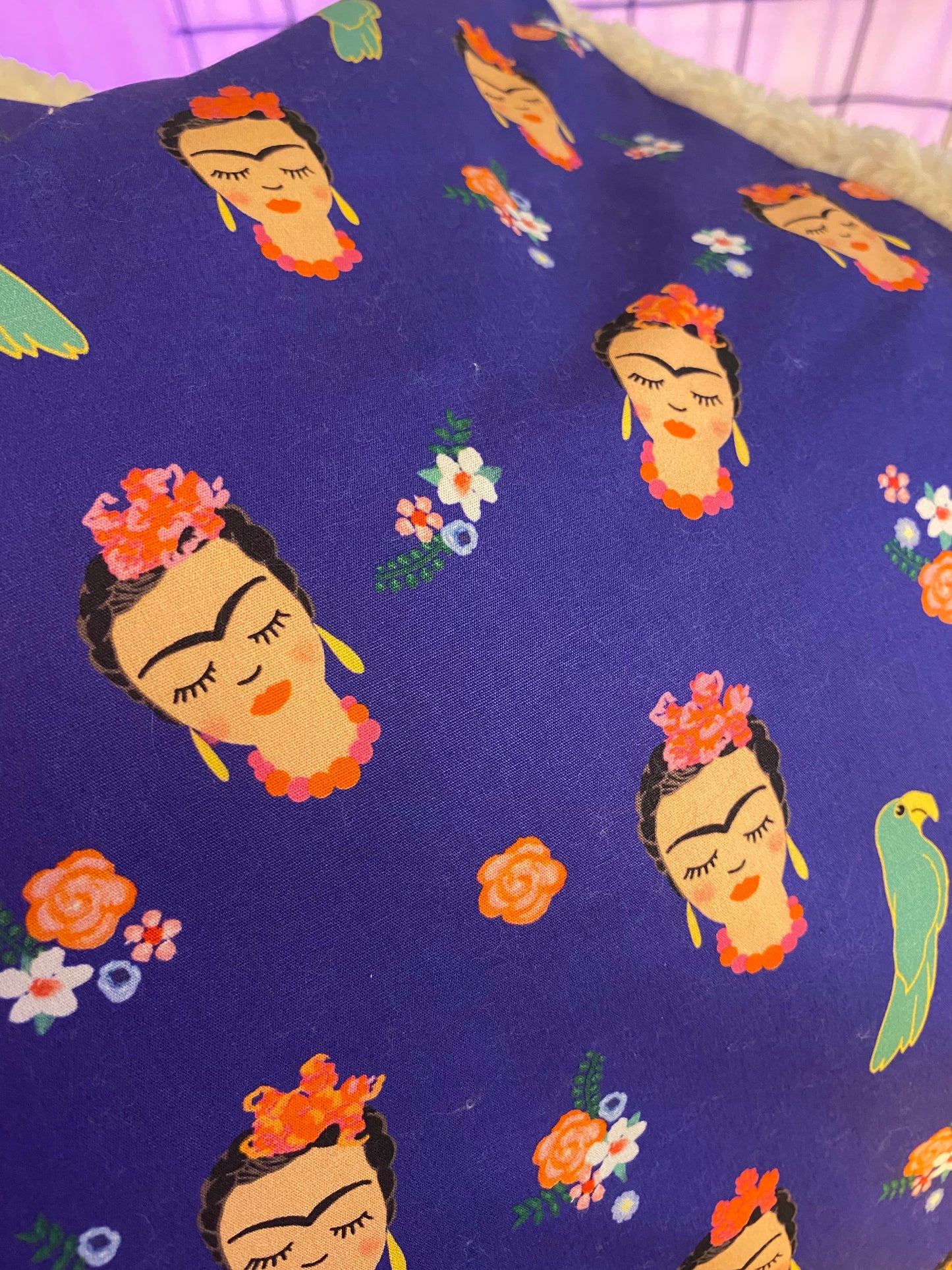 Couverture bébé Frida parrot