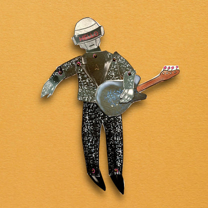 Marionnette Paper Punk en papier paper doll