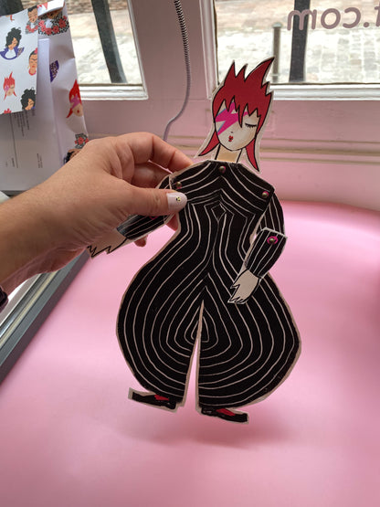 Marionnette Paper Ziggy en papier paper doll