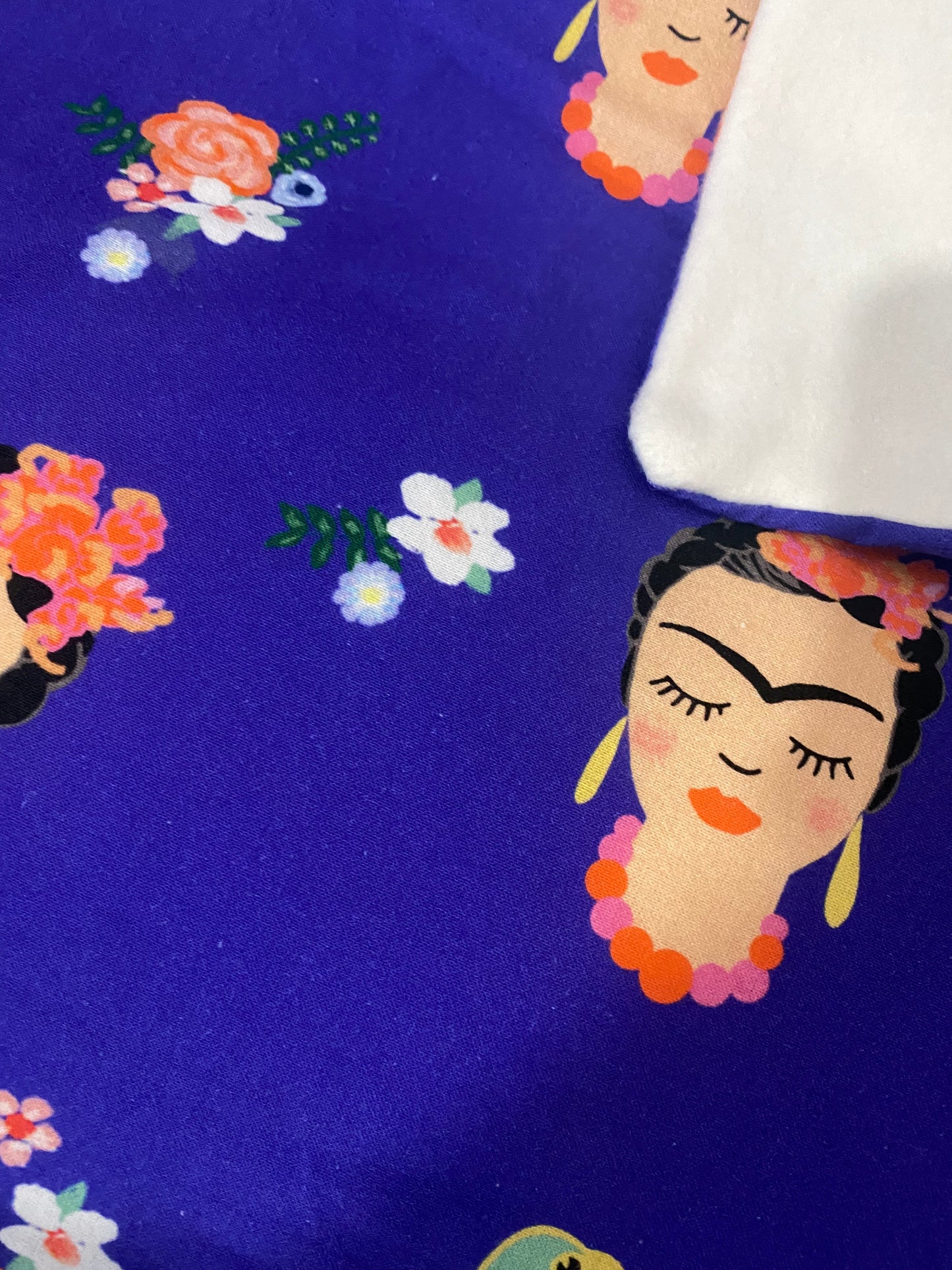 Couverture bébé Frida parrot polaire en coton GOTS