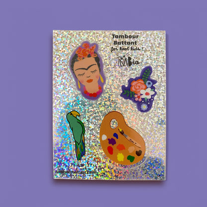 FRIDA, planche de stickers