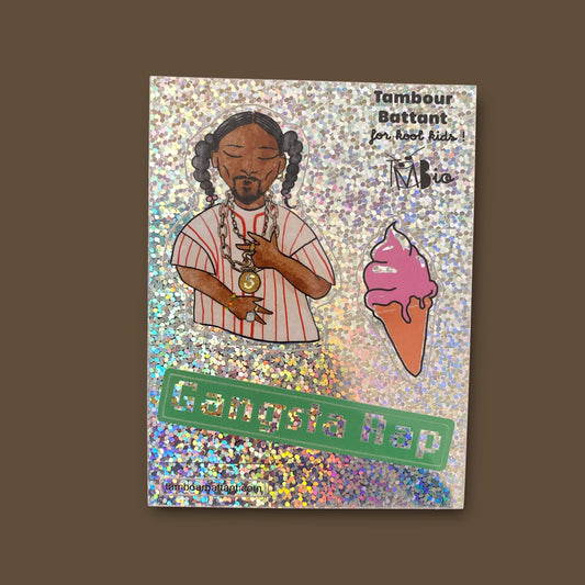 SNOOP, planche de stickers