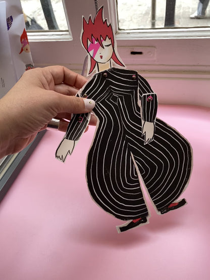 Marionnette Paper Ziggy en papier paper doll