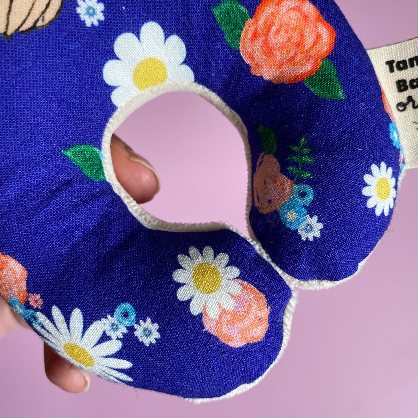 Hochet bébé bio | Frida flowers | Coton bio certifié GOTS | jouet bébé