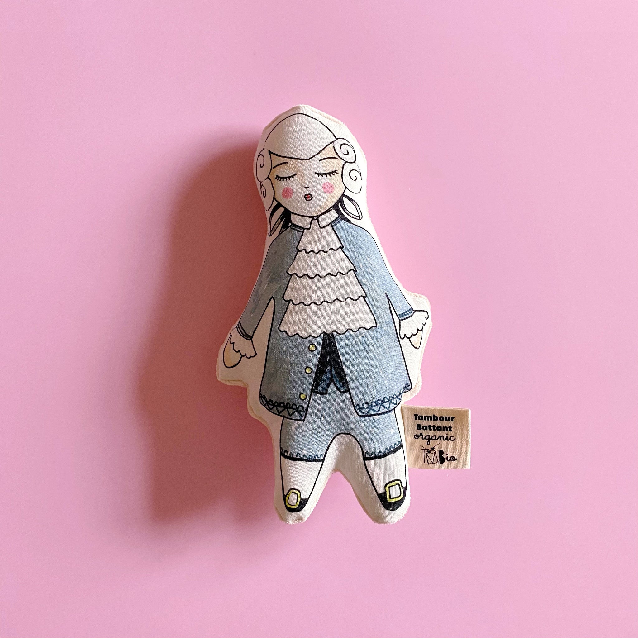 hochet bébé bio | Mozart | Coton bio certifié GOTS | jouet bébé